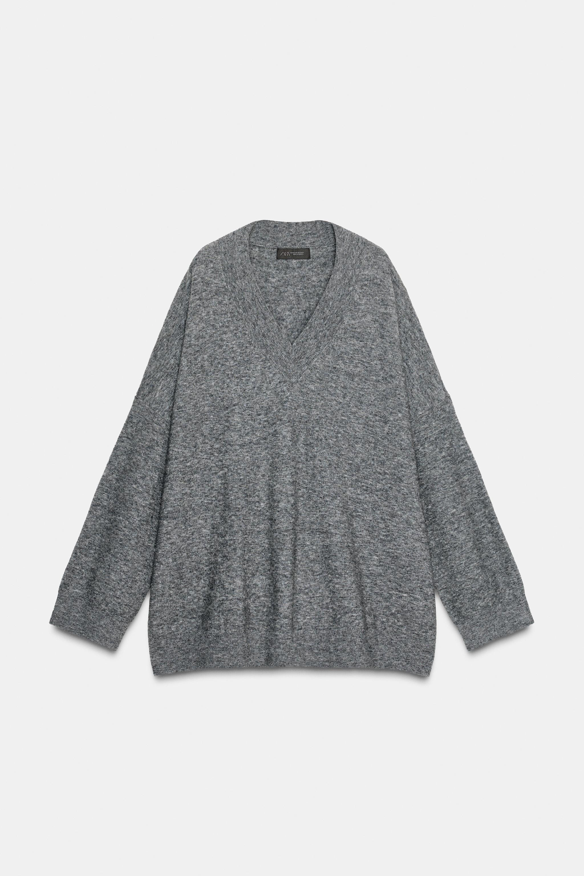 OVERSIZED WOOL SWEATER | Zara Canada