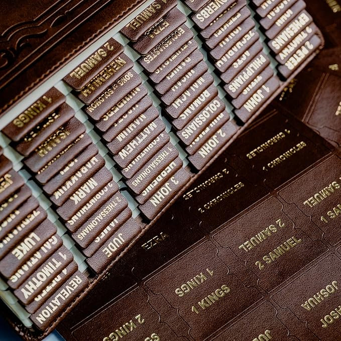 UPAFEXXI- Leather Bible tabs, Bible Tabs for Women and Men, Bible Tabs for Study Bible, 80 Bible ... | Amazon (US)