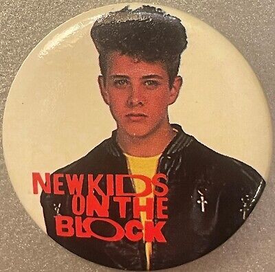 Vintage New Kids on the Block Pin, Joey McIntyre, Boston, MA 1980s NKOTB  | eBay | eBay US