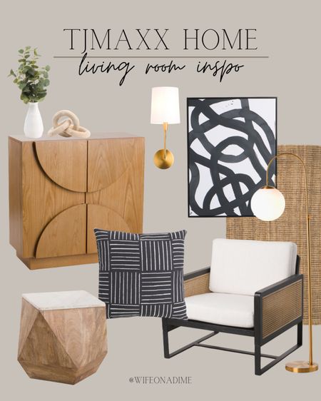 Living room inspo from TjMaxx! Loving all of these finds! 

Home decor, home inspo, living room inspo, decor finds, home finds, tjmaxx, tjmaxx finds, tjmaxx decor, chair, side table, throw pillow, accent pillow, decorative pillow, wall hanging, wall art, jute rug, rug, floor lamp, sconces, decorative objects, vases, knot decor, wood decor, black decor, gold decor, white decor, accent decor 

#LTKhome #LTKFind