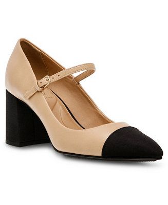 Women's Bleeker Block Heel Mary Jane Dress Pumps | Macy's Canada