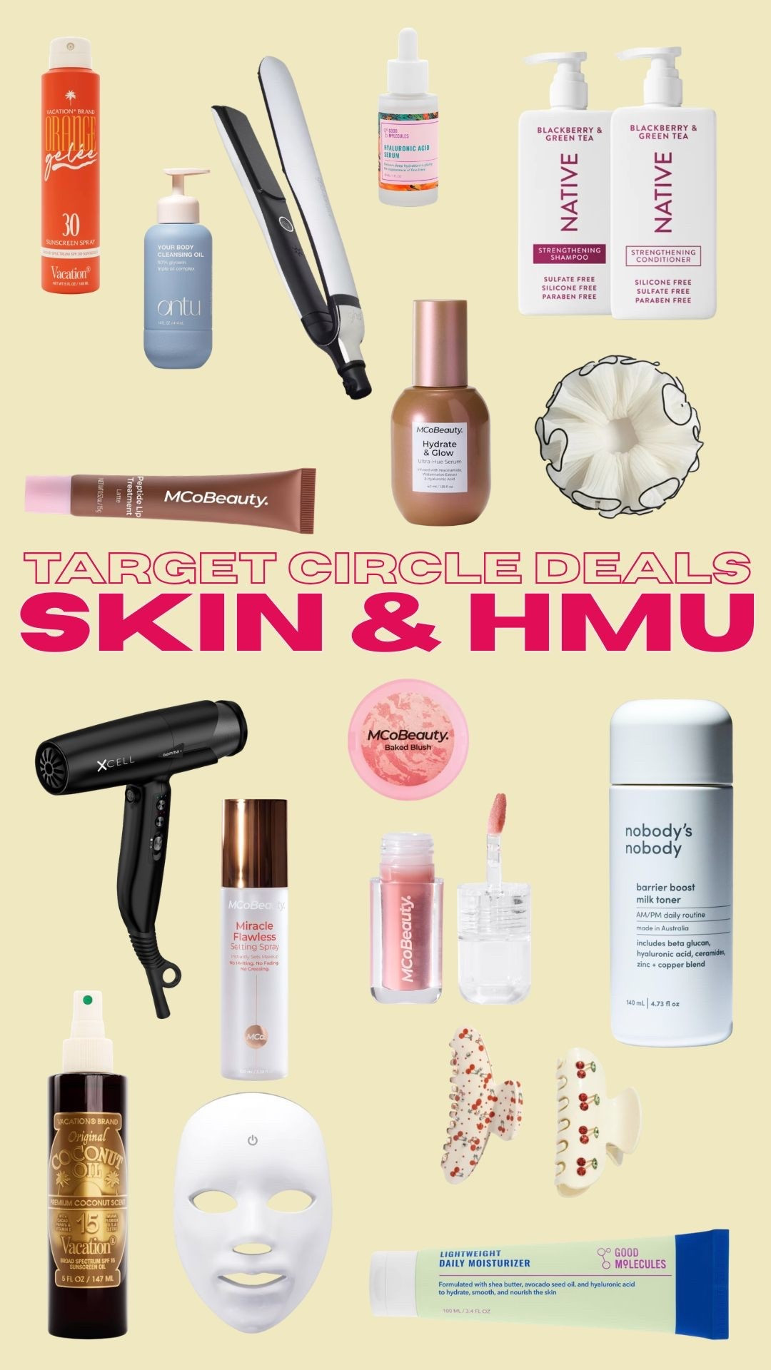 Skincare & HMU target circle day deals⭐️

Dressupbuttercup.com #dressupbuttercup #dederaad


#LTKselfcare #LTKmomlife #LTKSaleAlert