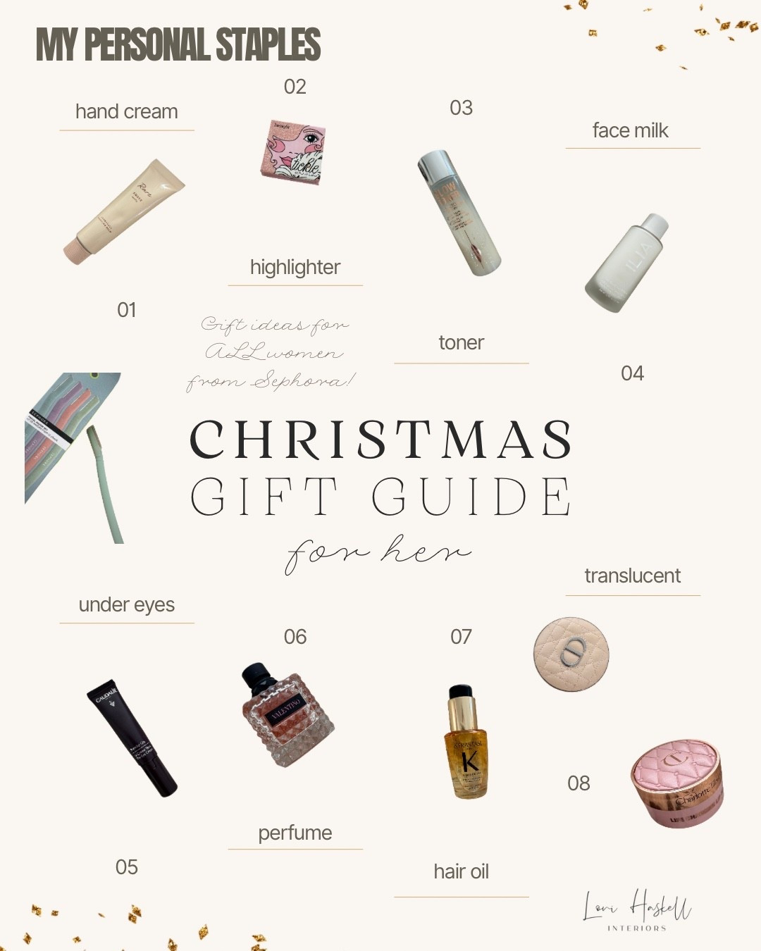 My staples from Sephora that would make such great gifts for ANY woman

#LTKGiftGuide #LTKHoliday #LTKOver40