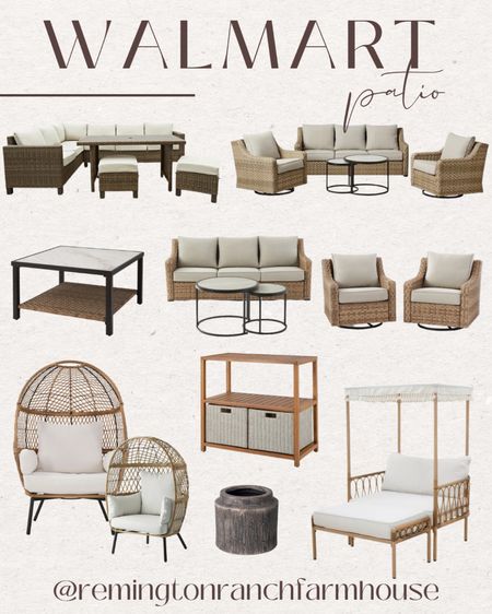 Walmart Patio - Patio furniture - patio inspiration - patio favorites 

#LTKSeasonal #LTKhome