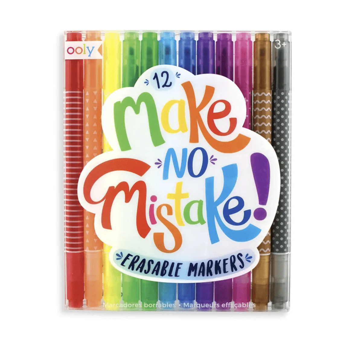 OOLY Make No Mistakes Erasable Markers (12 PCS) | Ellifox