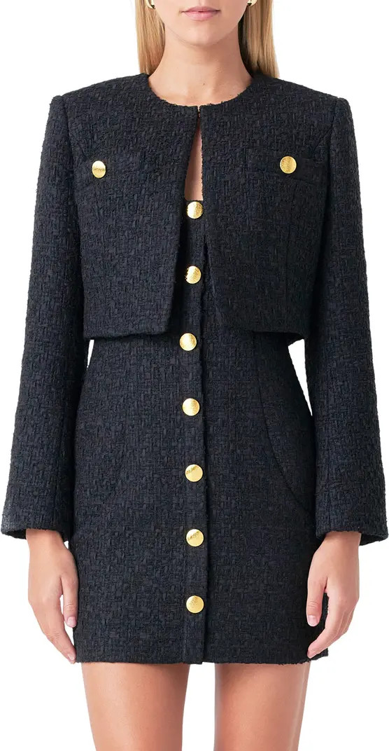 Crop Tweed Jacket | Nordstrom