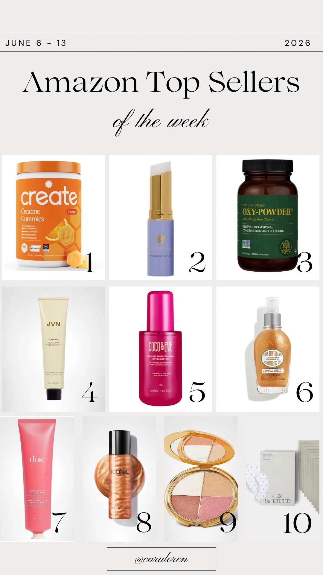 Last week’s Amazon best Sellers!

#LTKBeauty