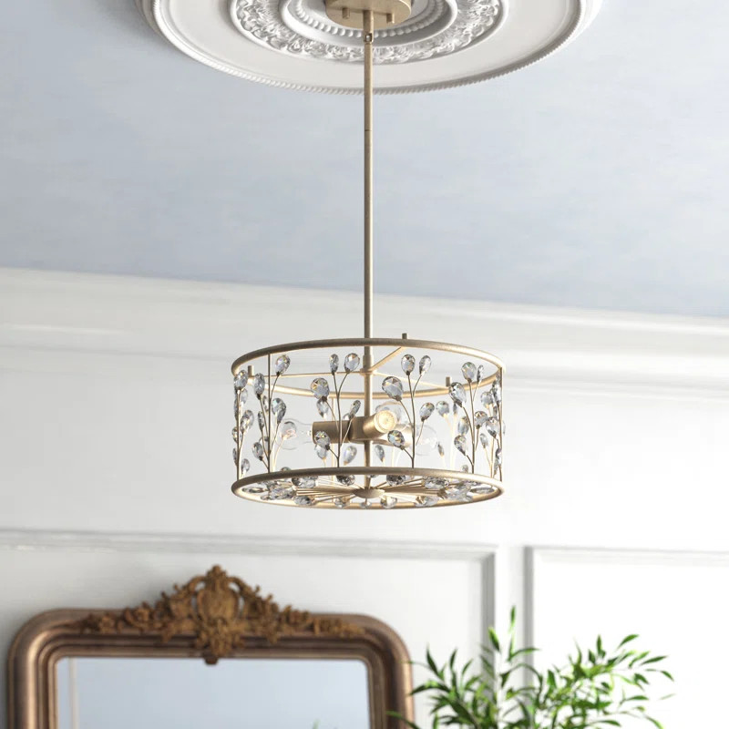Mccaulley 3 - Light Crystal Chandelier | Wayfair North America