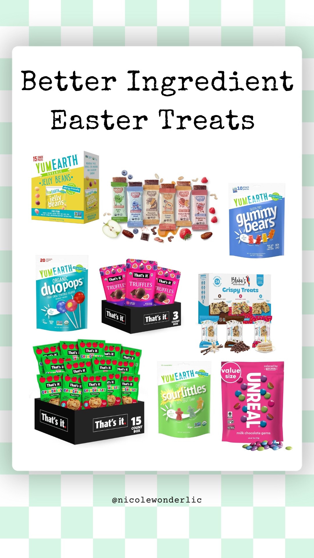 Easter finds, Easter baskets stuffers, Easter goodies, Easter treats, clean candy, dye free candy, Easter finds, kids favorites, kids finds, spring kids snacks 

#LTKSeasonal #LTKKids #LTKFamily