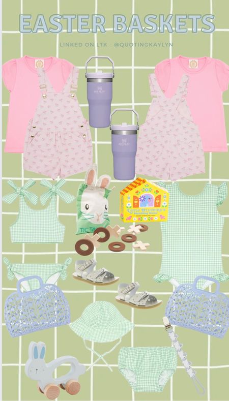 Easter baskets for little girls / toddler Easter basket / baby Easter basket / 