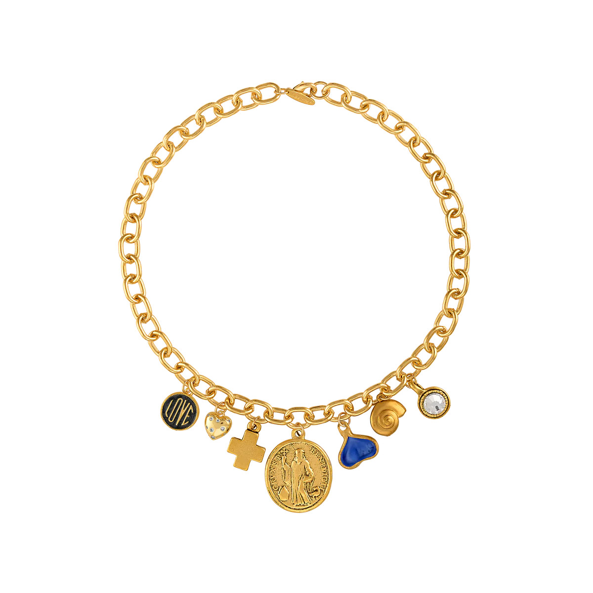 St. Benedict Charm Necklace | Logan Tay