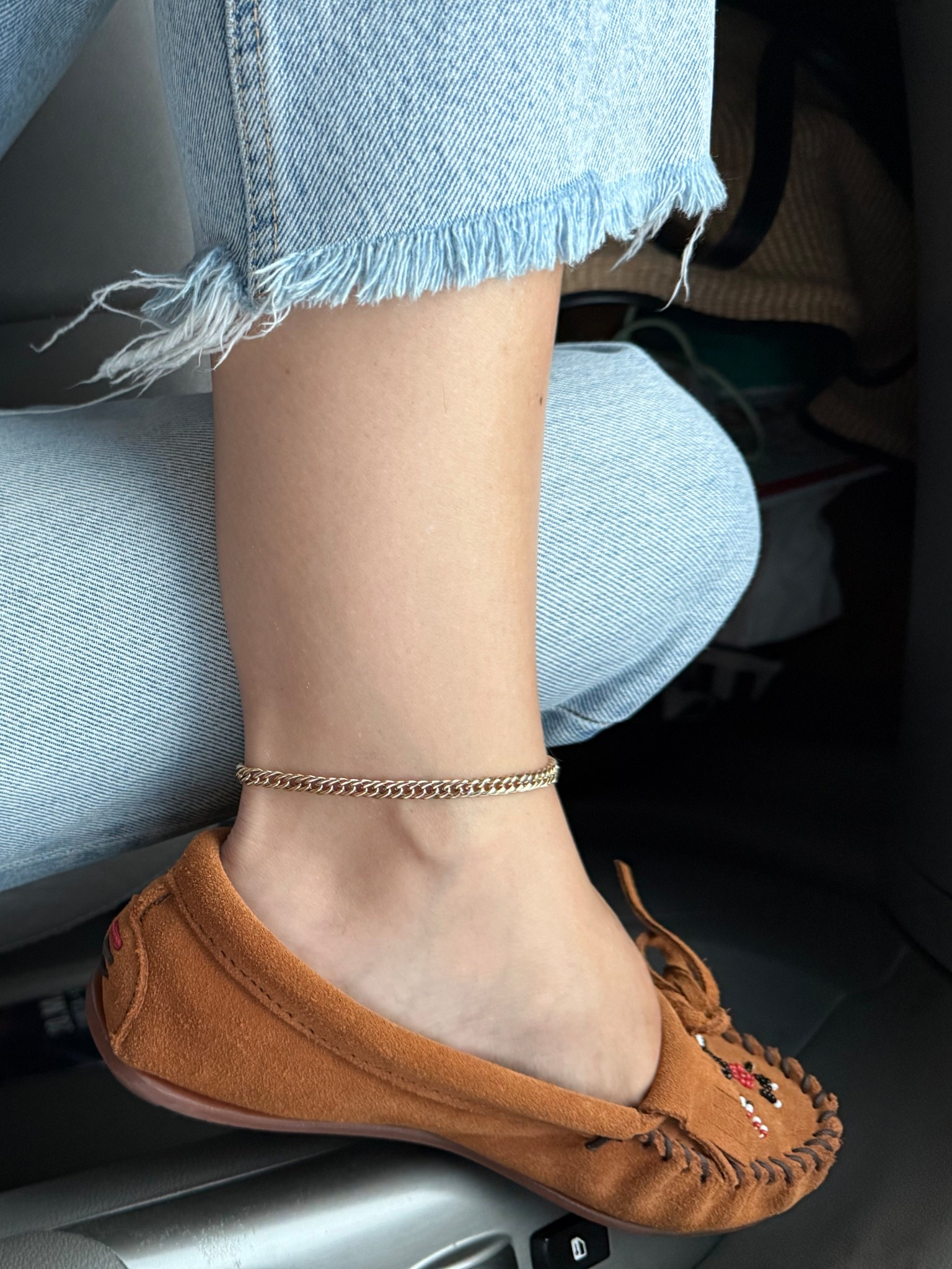 Minnetonka loafers for vintage childhood vibes 