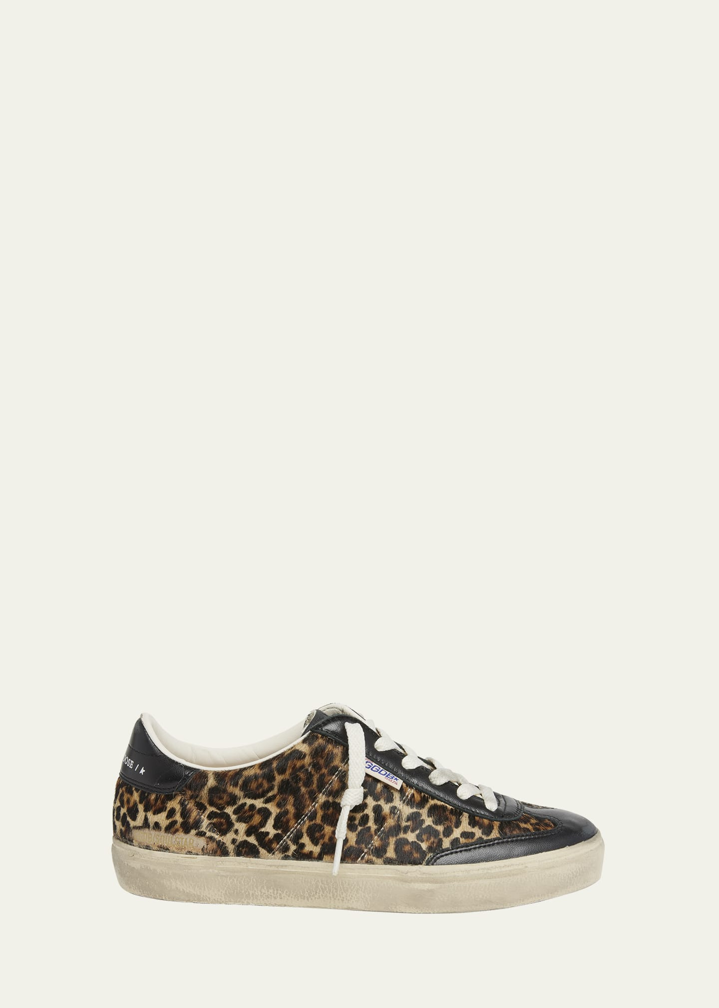 Golden Goose Soul Star Leopard Low-Top Sneakers | Bergdorf Goodman