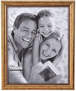 Amazon.com - Malden International Designs Classic Wood Picture Frame, 8x10, Gold - | Amazon (US)
