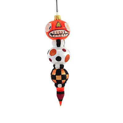 Sbk Gifts Holiday 7.5 Inch Halloween Pumpkin Totem Drop Halloween Tree Ornament , Ornament Retro Style (1PC) | Target