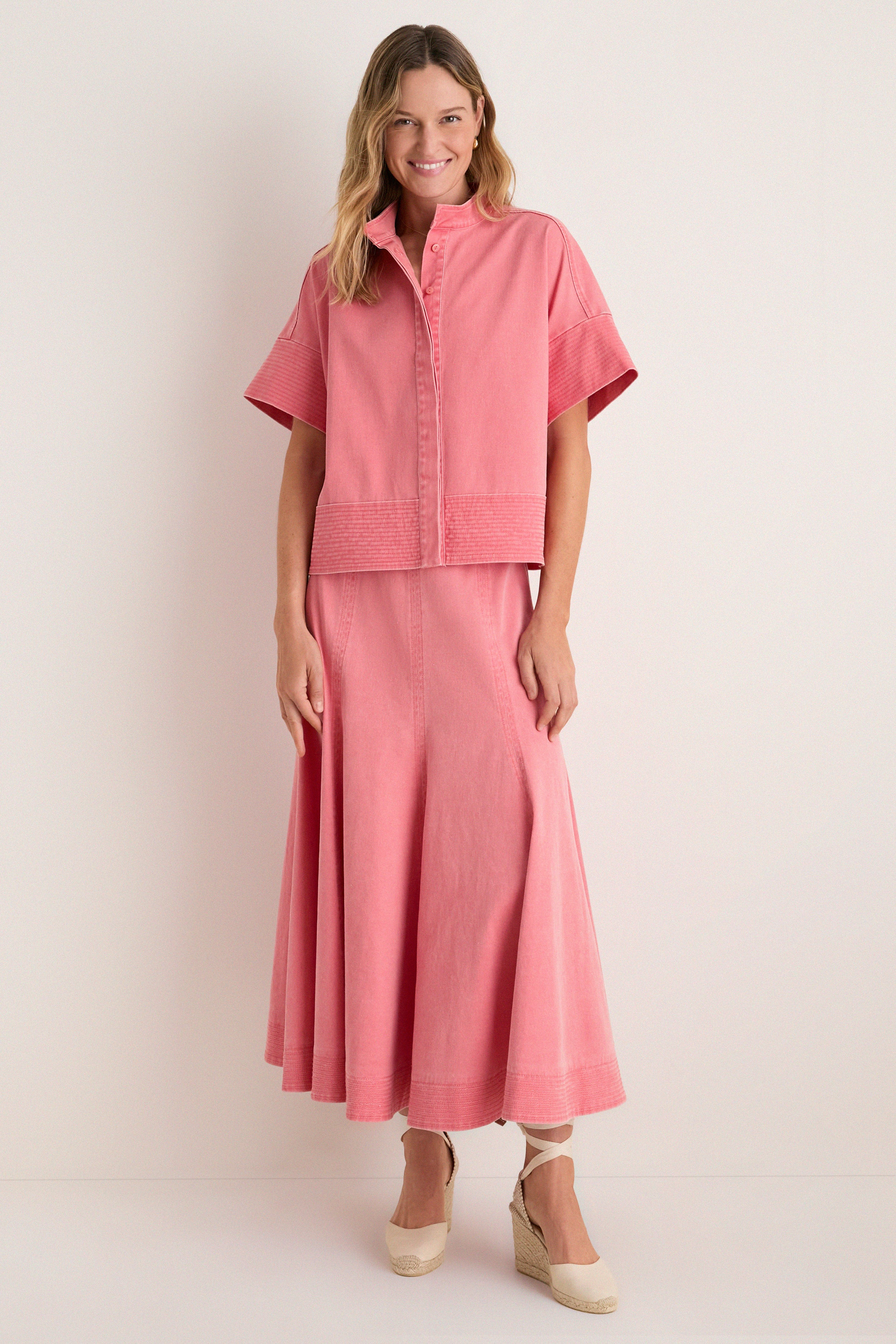 Nantucket Reds Stretch Twill Brynn Skirt | Tuckernuck (US)