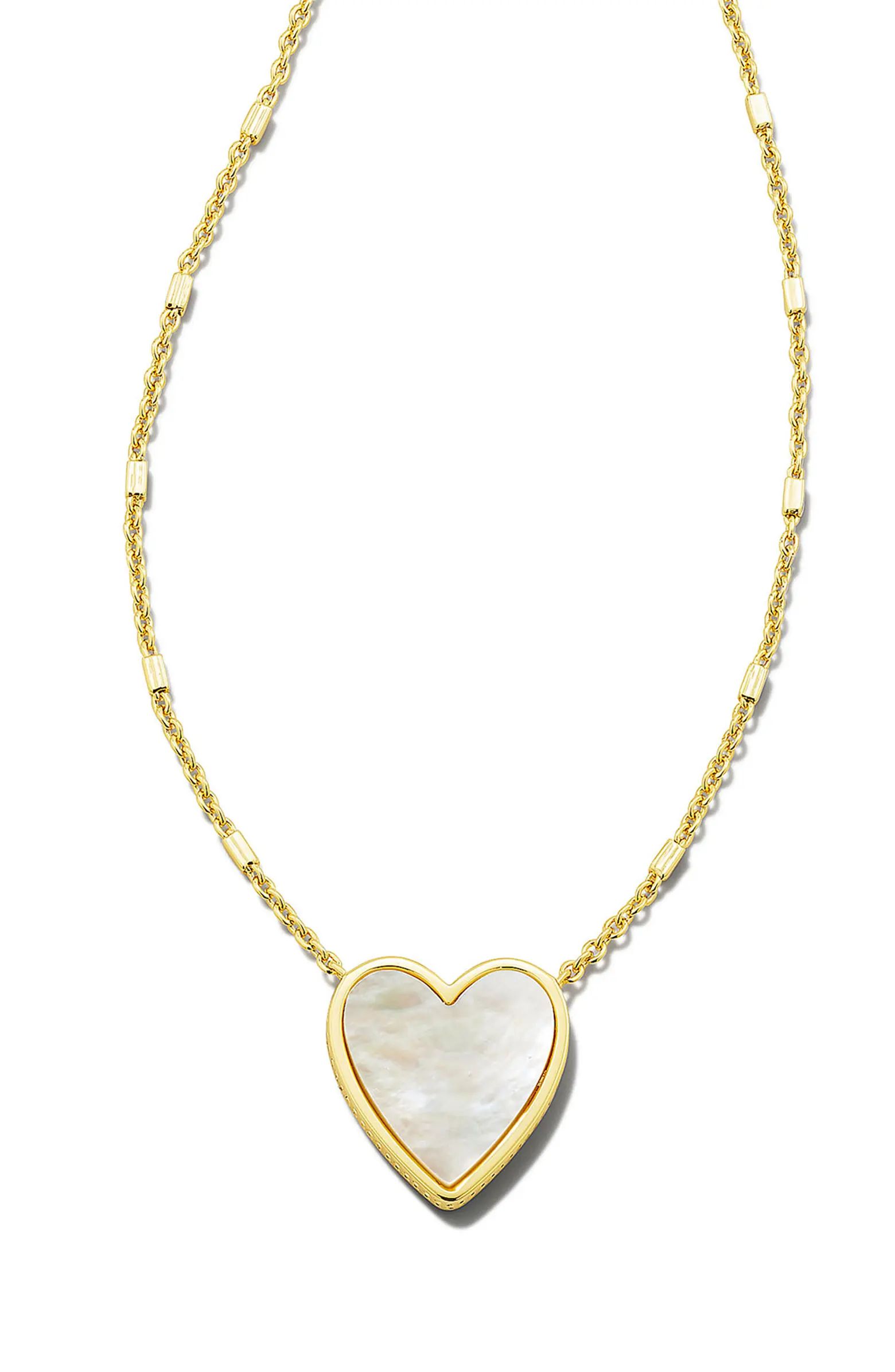 Kendra Scott Heart Pendant Necklace | Nordstrom | Nordstrom