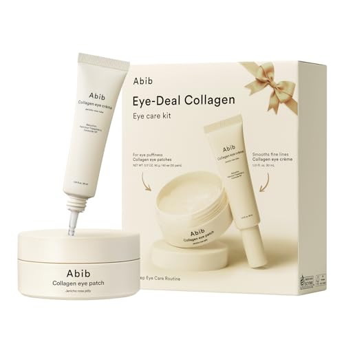 Abib Eye Deal Collagen Eye Care Kit, Korean Under Eye Patches for Puffy Eyes and Dark Circles, Anti-Wrinkle | Amazon (US)