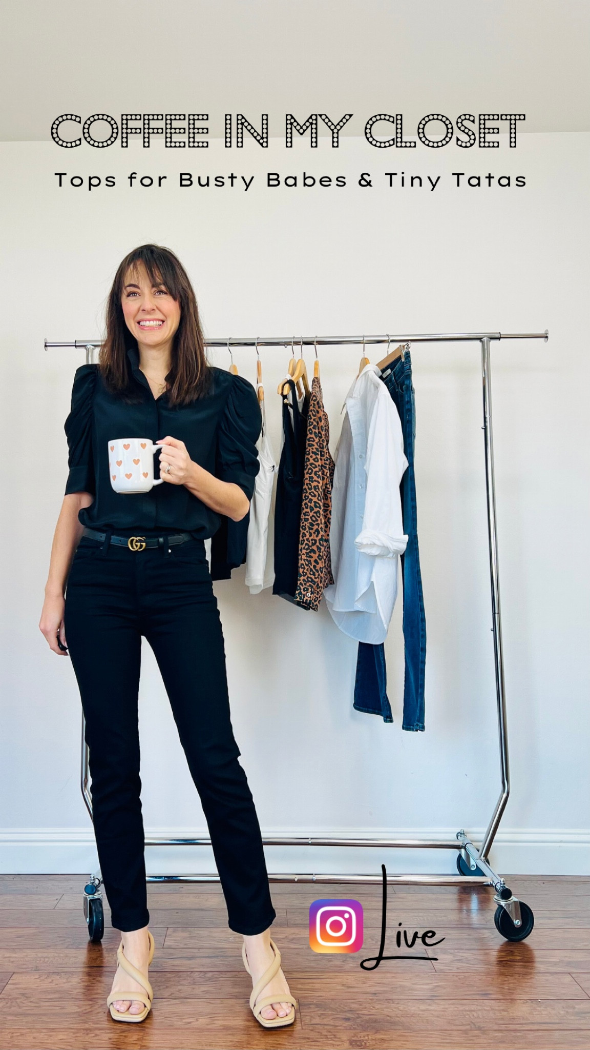 COFFEE IN MY CLOSET
Tops that work for busty babes and tiny tatas