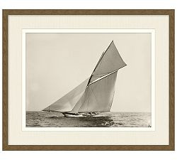 Vintage Sailing Framed Print | Pottery Barn (US)
