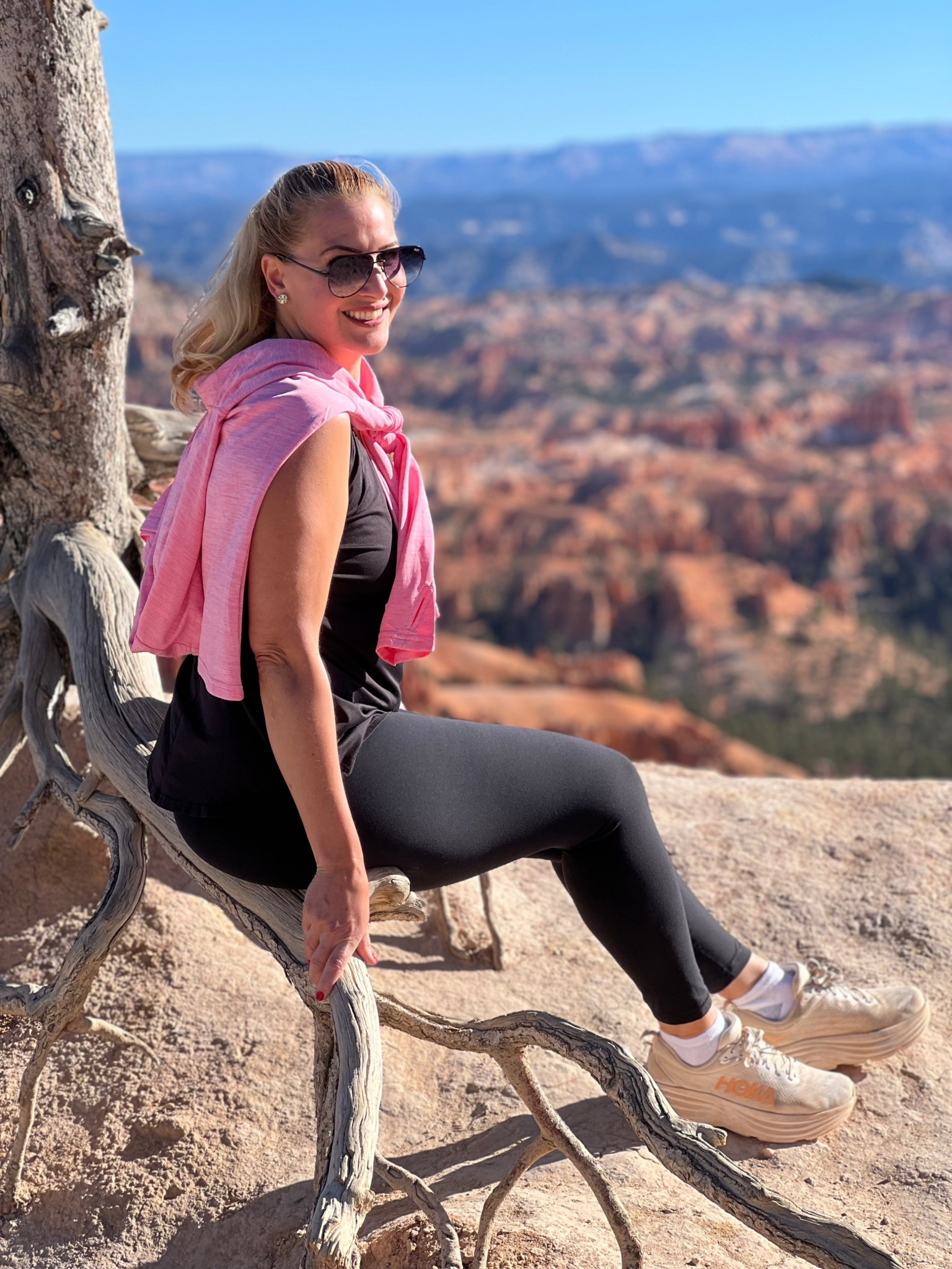 Affordable Casual travel outfit! 

I call this outfit my uniform. The tank top, yoga leggings and lightweight pullover hoodie is my go to activewear outfit!

I wear it all the time. I wear it walking in my neighborhood, on vacation and to Pilates class. Also wore it on a hike at Bryce Canyon National Park, Utah.

Wearing a large in everything. So comfy! I highly suggest all of these pieces!

#LTKSeasonal #LTKFindsUnder100 #LTKOver40 #LTKfitnessgoals #LTKActive #LTKSaleAlert #LTKFindsUnder50 #LTKGiftGuide #LTKHoliday #LTKMidsize #LTKTravel #LTKgrwm #LTKootd 
