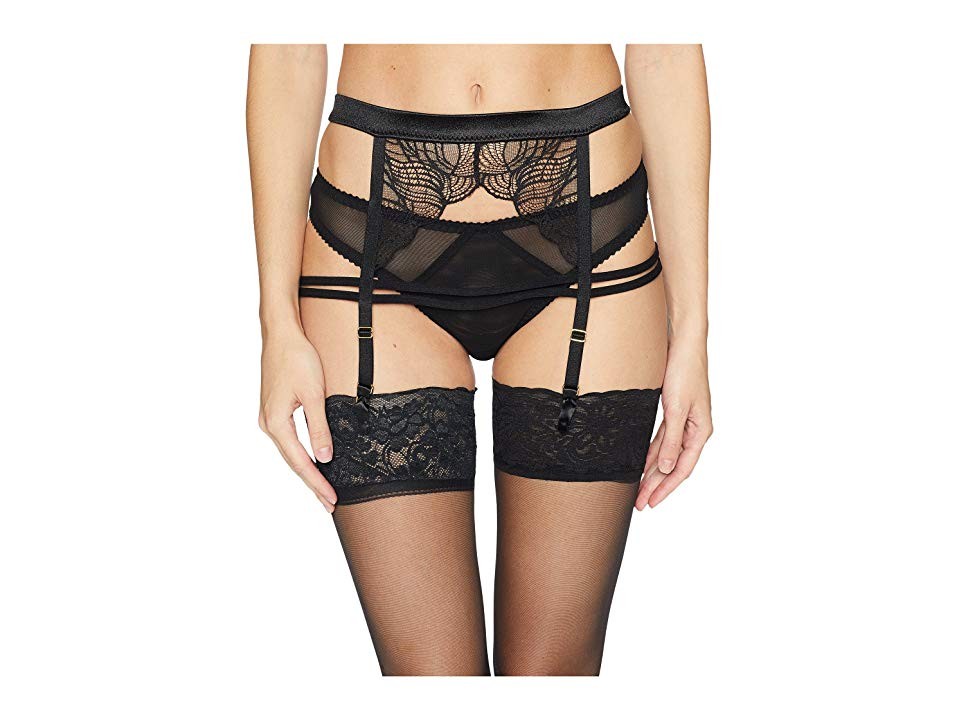 BLUEBELLA Emerson Garter Belt (Black) Women's Underwear | Zappos