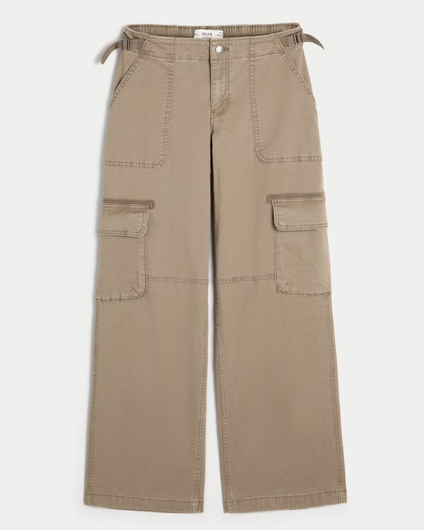 Low-Rise Baggy Cargo Pants | Hollister (US)