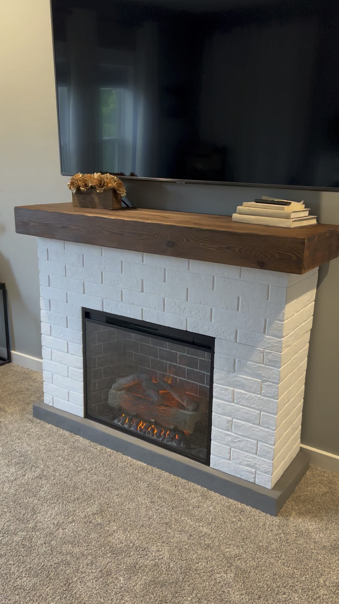 I am in love with my new fireplace in our bedroom! It was so easy to put together and I transformed this space in under an hour!

#LTKHome #LTKVideo