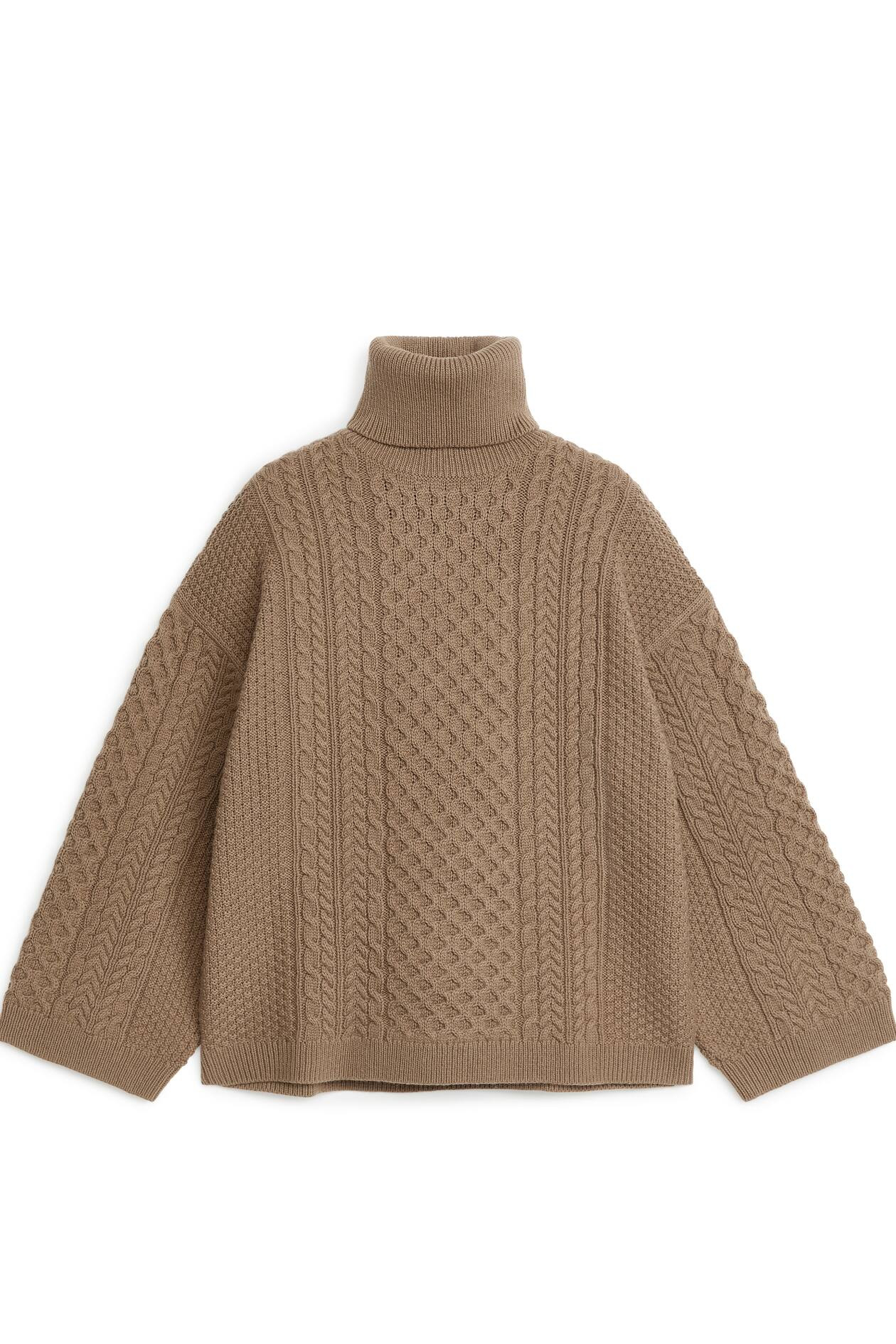 Cable-Knit Wool Jumper | H&M (UK, MY, IN, SG, PH, TW, HK)