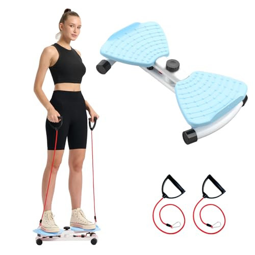 HOTWAVE Waist Twister Board – 360° Rotating Fitness Board for Core Workout, Weight Loss, and Waist Toning – Non-Slip Surface with Adjustable Resistance – Home Exercise Equipment for Men & Women | Amazon (US)