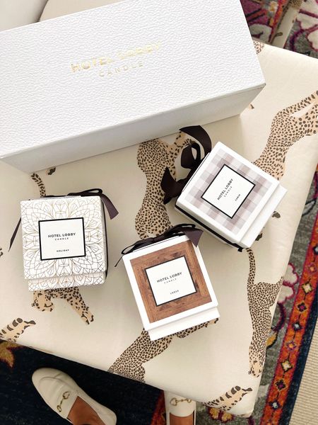 The MOST intoxicating holiday candle scents you will ever smell. And the best hostess gift - TRUST ME. These are as luxe as it gets! 

#hotellobbycandle #holidaycandle #christmascandle 

#LTKhome #LTKHoliday #LTKGiftGuide