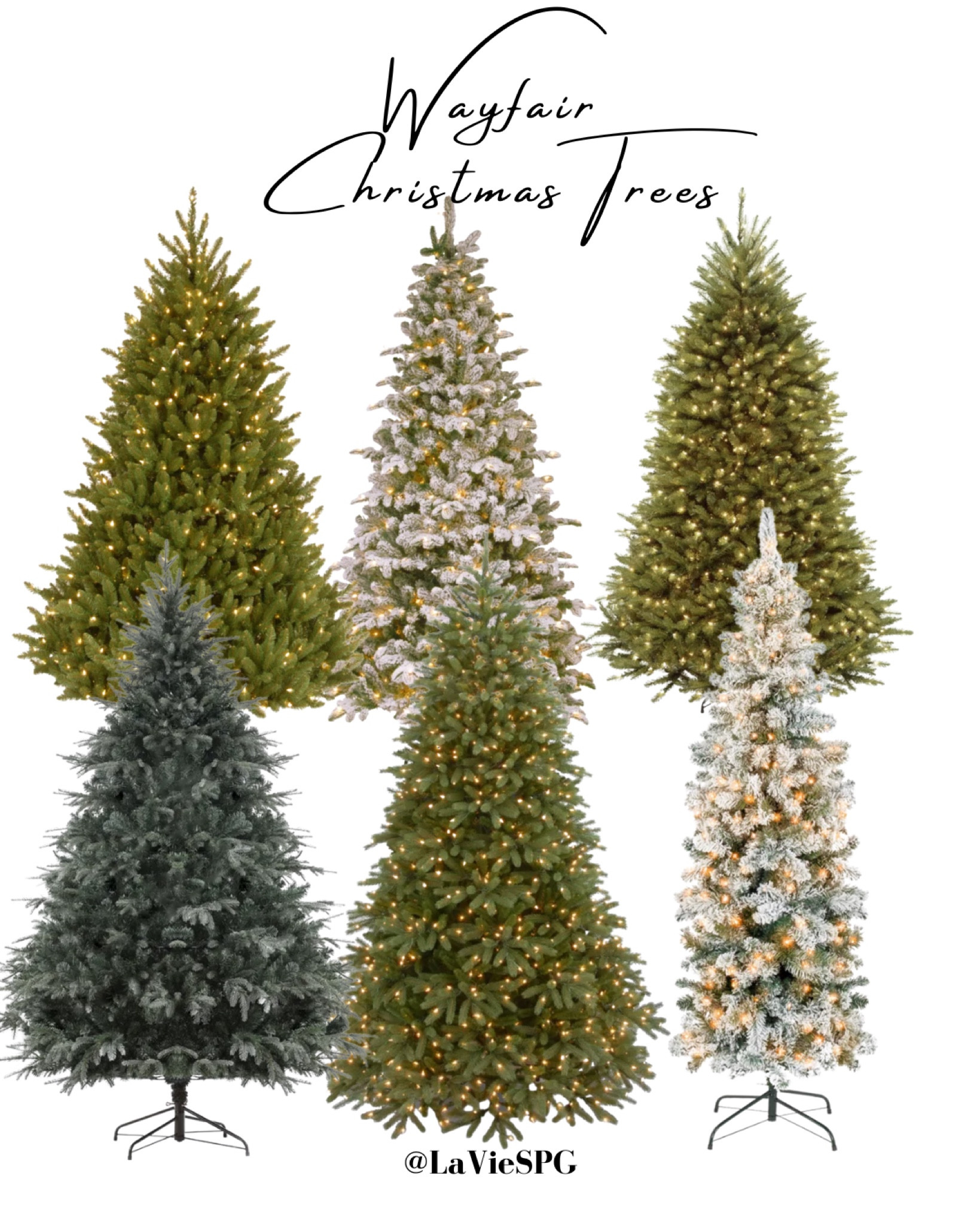 Wayfair Christmas trees. Many are on sale today! 

#LTKHoliday #LTKsalealert #LTKhome