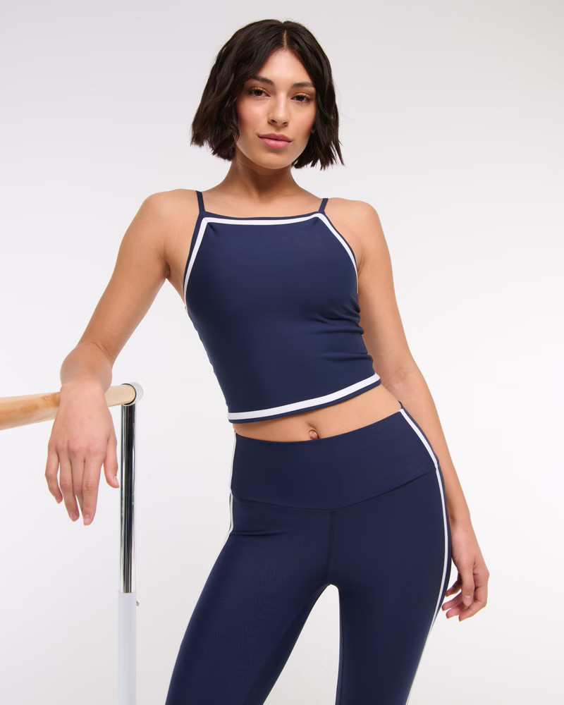 YPB sculptLUX Apron Tank | Abercrombie & Fitch (US)