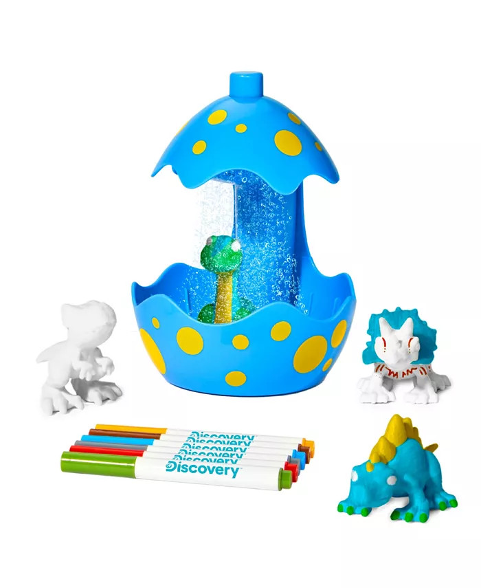 Dinosaur Designer Rinse and Recolor, 11 Piece Art Set | Macy's