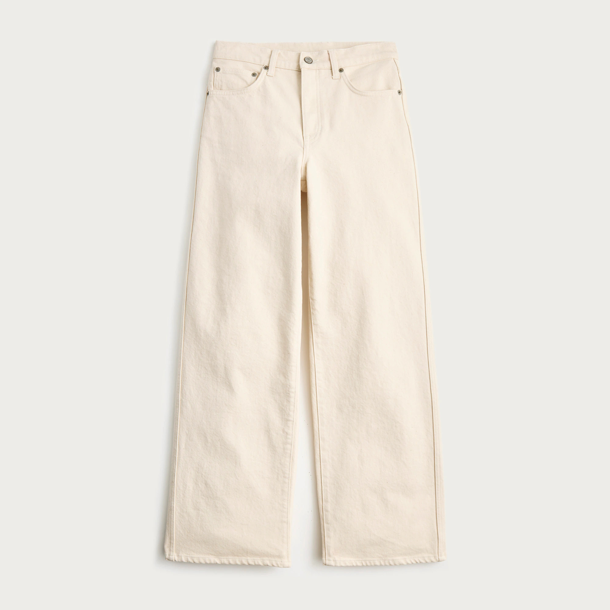 Petite Everyday wide-leg ankle jean in semi-stretch | J. Crew US