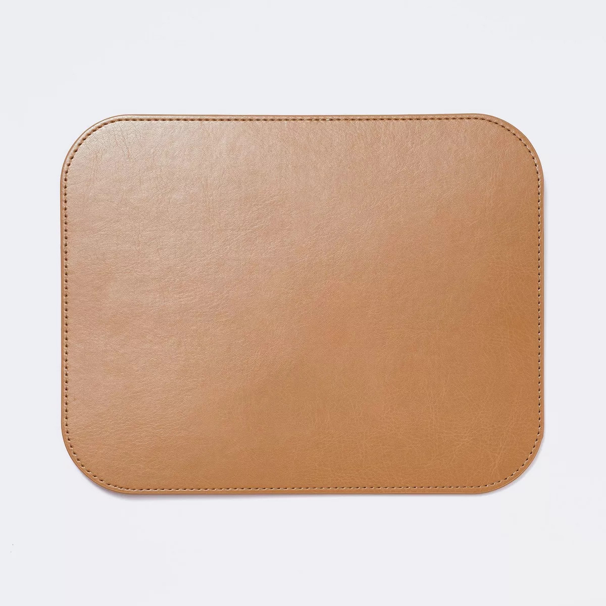 Faux Leather Mouse Pad Brown - Threshold™ | Target