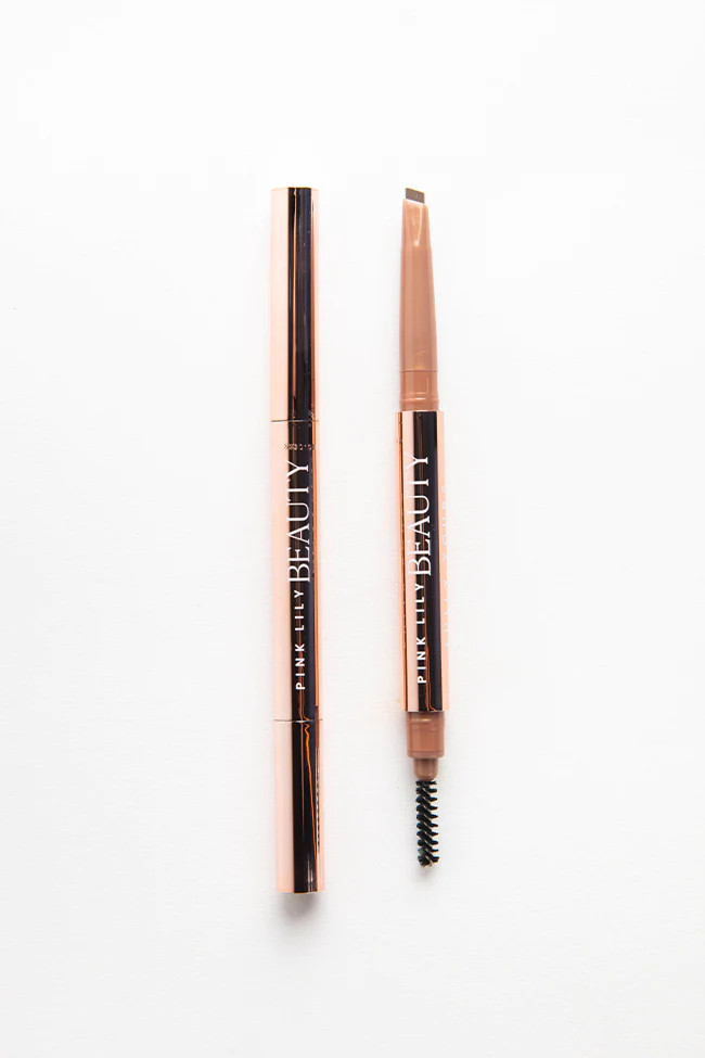 Pink Lily Beauty Fully Yours Brow Pomade Pencil - Light Brown | Pink Lily