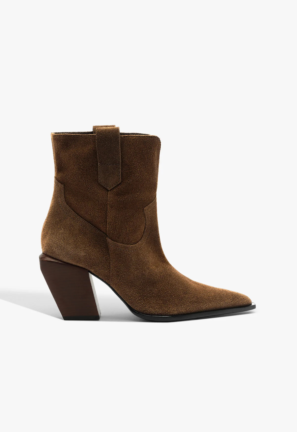 Brown Suede Bootie Memphis | SCHUTZ | Schutz (US)