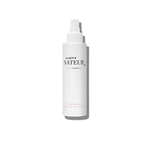 Agent Nateur - holi (water) Natural Pearl + Rose Hyaluronic Essence | Luxury, Non-Toxic Clean Skincare (4 oz | 120 ml) | Amazon (US)