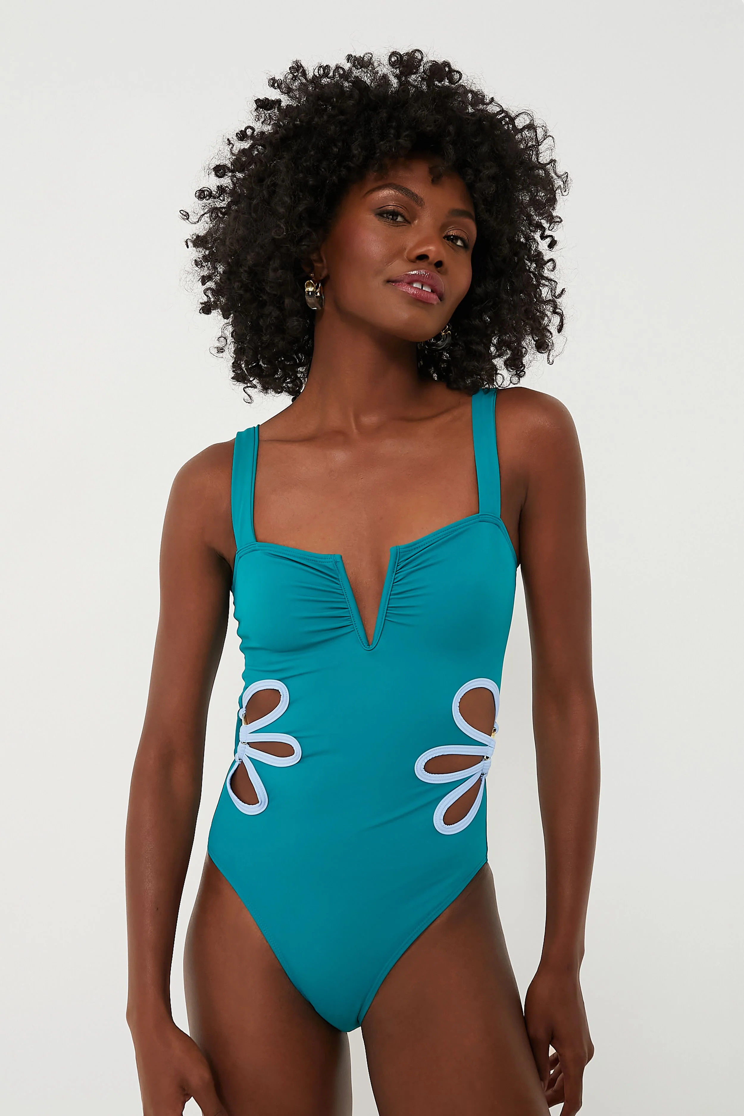Exclusive Ocean and Blue Flora One Piece | Tuckernuck (US)