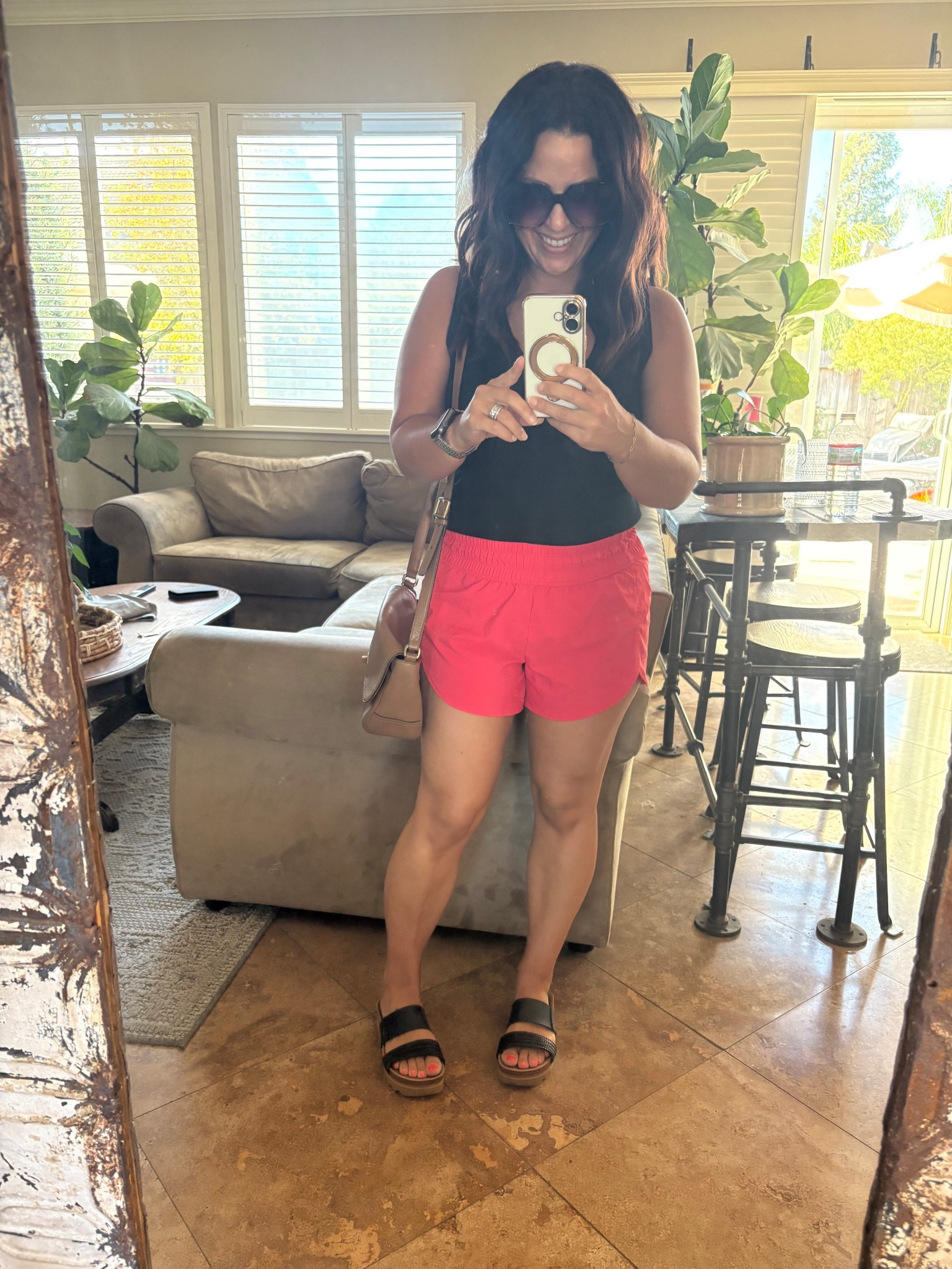 Sunday Funday is a lot different your 40s with kids! Went on a walk with the Mr, laundry, cleaning, shopping, play date and practice! Love these shorts, I’m wearing a 6. 
I linked some dupes that are much more affordable.
Mom style
Soccer mom
Weekend look
Warm Weather 

#LTKActive #LTKOver40 #LTKPetite