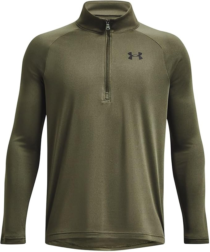 Under Armour Boys' Tech 2.0 1/2 Zip T-Shirt | Amazon (US)