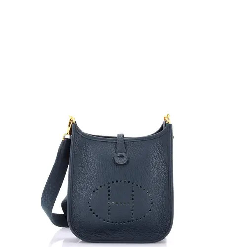 Pre-Owned Hermes Evelyne Bag Gen III Clemence TPM in Green at Nordstrom, Size X-Small | Nordstrom