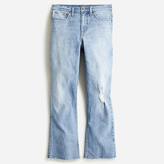 10" demi-boot crop jean in Windsurf wash | J. Crew US