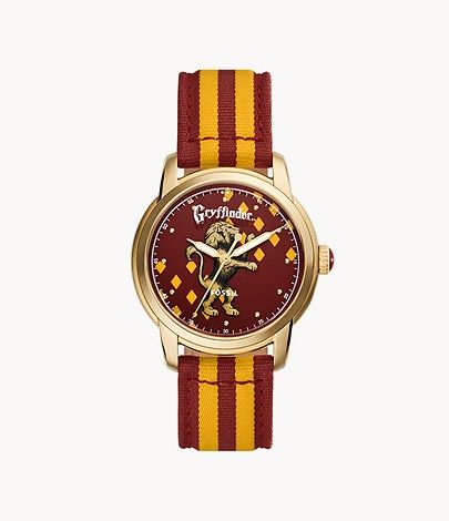 Limited Edition Harry Potter™ Three-Hand Gryffindor™ Nylon Watch | Fossil (US)