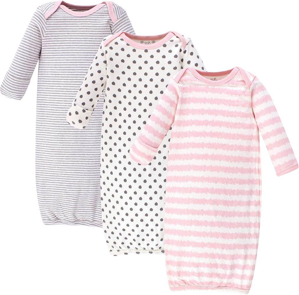 Touched by Nature Unisex Baby Organic Cotton Gowns | Amazon (US)