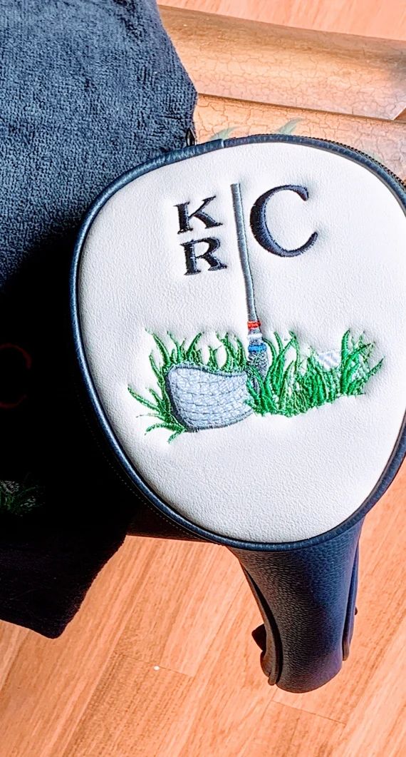 Golf Head Cover and Towel Personalized Golf Head Cover Golf | Etsy | Etsy (US)