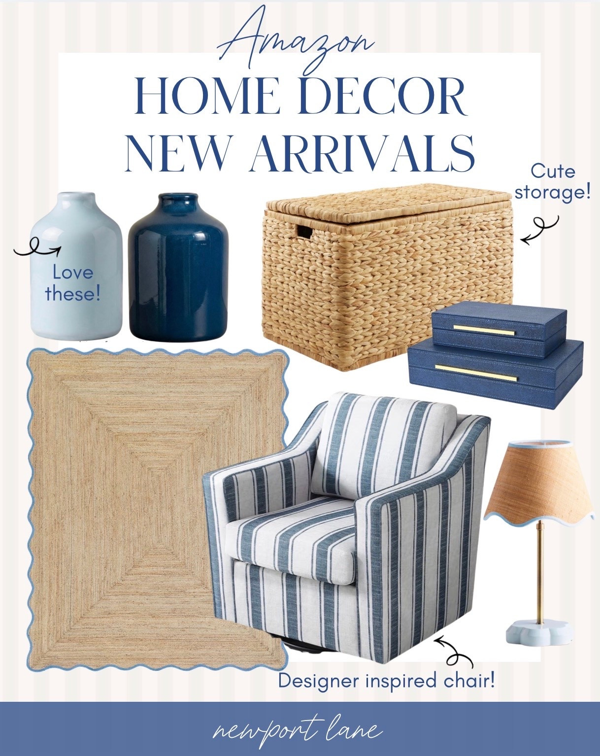 Your coastal home called and Amazon answered 🌊 This blue and white coastal decor roundup is full of the most beautiful finds at prices that make refreshing your space so easy and so fun. Every piece is handpicked, every price is amazing, and it is all just one click away.

#LTKHome #LTKSaleAlert