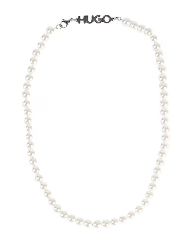 HUGO  | White Men‘s Necklace  | YOOX | YOOX (US)