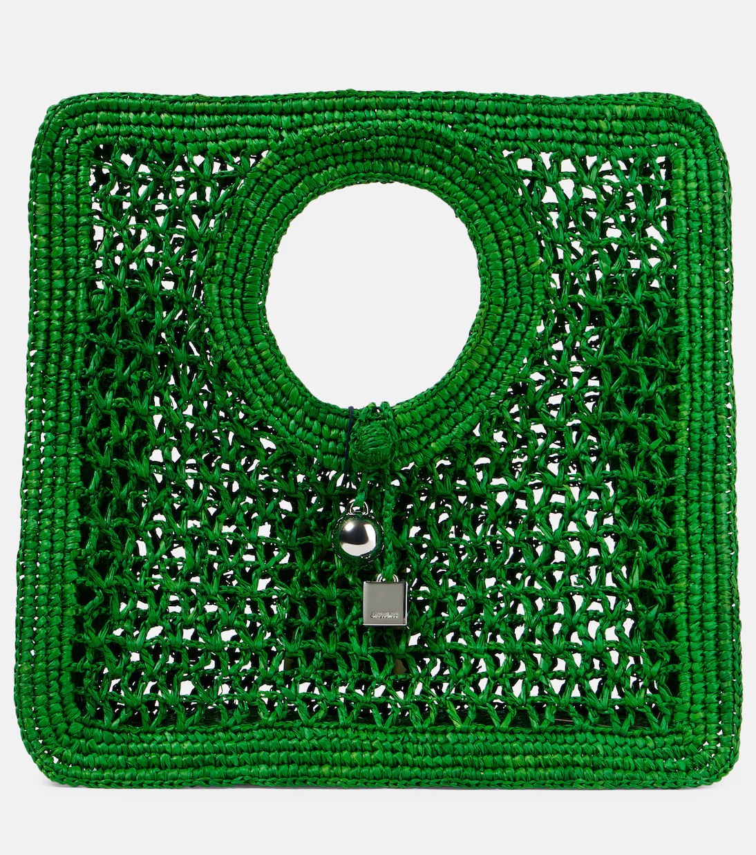 Spiaggia Small raffia tote bag | Mytheresa (UK)